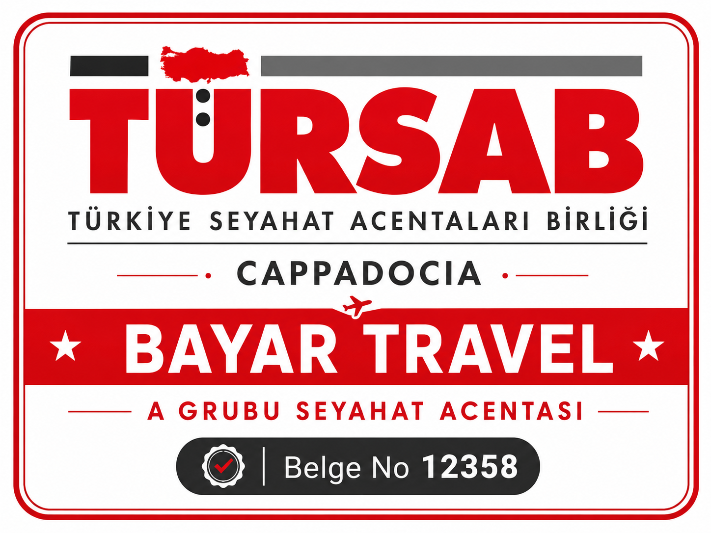TÜRSAB Turkish verification